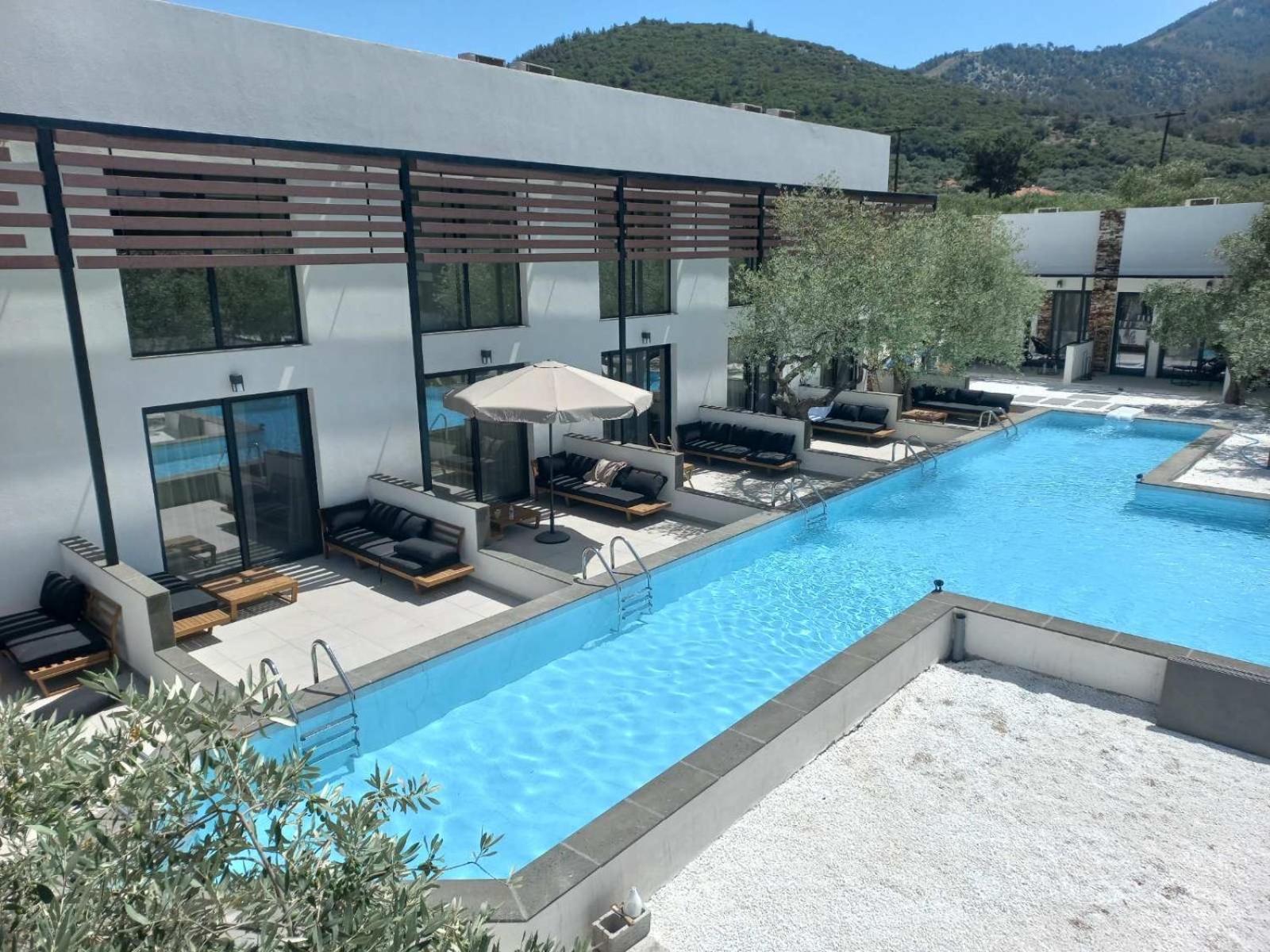 The Olive Hills Hotel Skala Rachoni  Exterior photo
